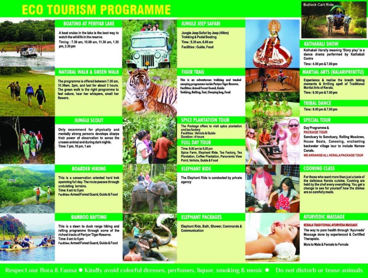 Periyar Heritage Thekkady Eksteriør bilde